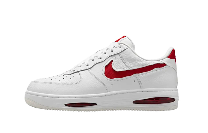 Nike Air Force 1 Low Evo White University Red HF3630 100 featured image