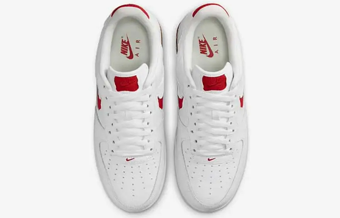 Nike Air Force 1 Low Evo White University Red HF3630 100 up