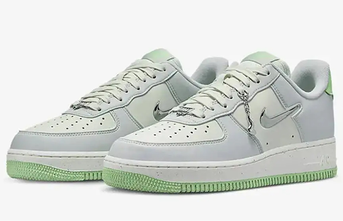 Nike Air Force 1 Low Next Nature Sea Glass FN8540 001 front corner