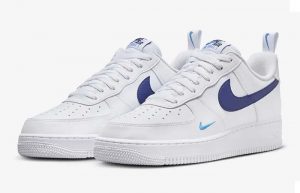 Nike Air Force 1 Low Obsidian Photo Blue HF3836 100 front corner