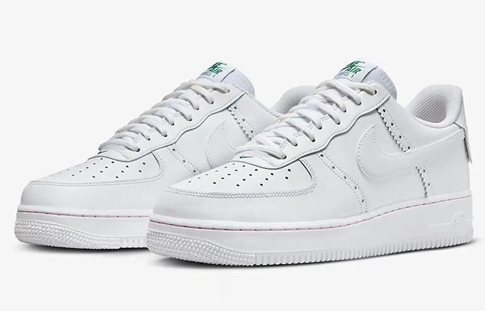 Nike Air Force 1 Low White Malachite HF1937 100 front corner