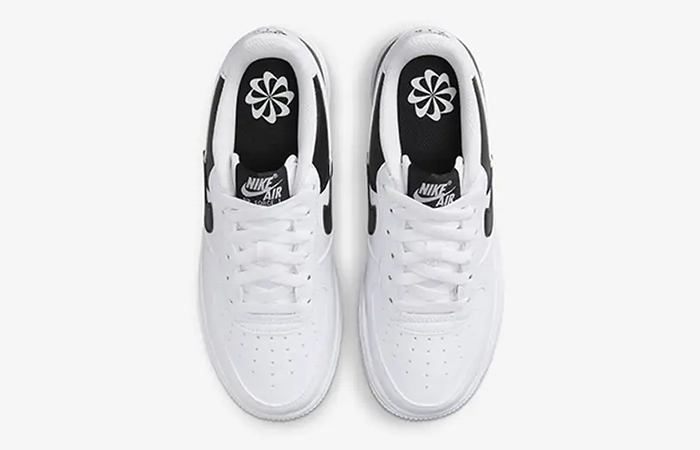 Nike Air Force 1 Next Nature GS White Black HF9096 100 up