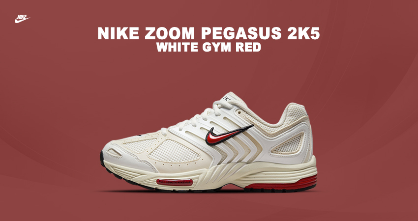 Nike Air Pegasus 2K5 WhiteGym Red Dropping Soon featured image