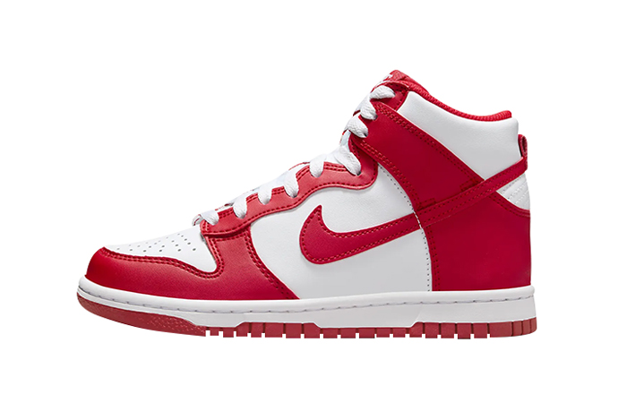 Nike Dunk High GS White University Red DB2179 115 featured image