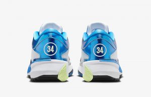 Nike Giannis Freak 5 Photo Blue Metallic Silver DX4985 402 back