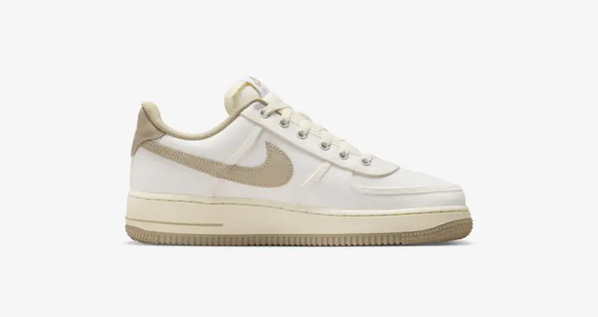 Nike Gives A Twist To The Air Force 1 Low with Sail Coconut Milk And Limestone right