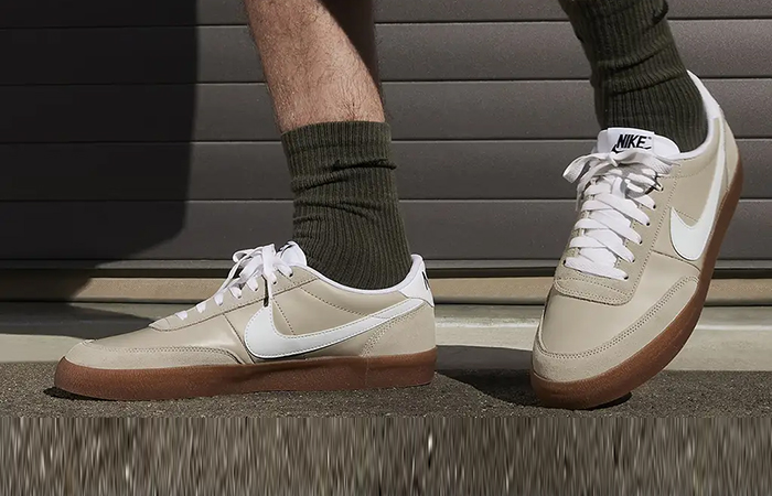 Nike Killshot 2 Leather Cream White HF4261 299 onfoot left