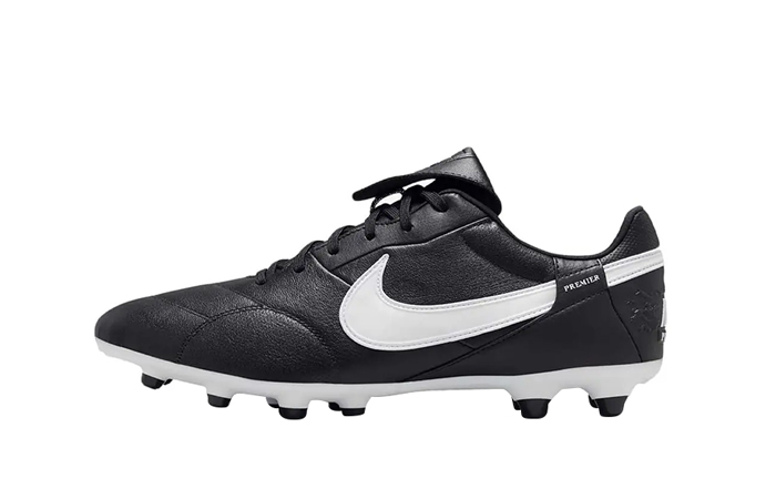Nike Premier 3 FG Low Top Football Boot Black White HM0265 002 featured image