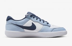 Nike SB Force 58 Premium Skate White Thunder Blue HJ3489 141 right