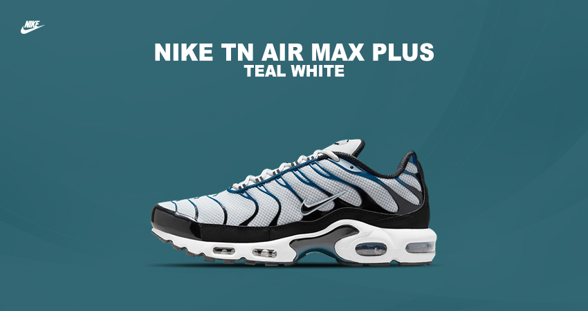 Nike's Spring '24 offerings Nike Air Max Plus in Teal & White