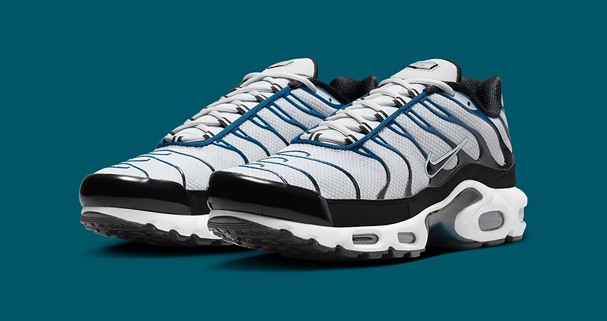 Nikes Spring 24 offerings Nike Air Max Plus in Teal White front corner