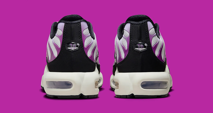 Purple Fade Takes Over The Nike Air Max Plus back