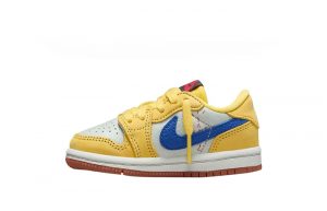 Travis Scott x Air Jordan 1 Low PS Canary featured image