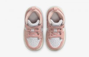 Air Jordan 1 Mid Toddler Pink Suede FN7537 161 up