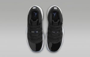 Air Jordan 11 Retro Low GS Black White FV5121 004 up