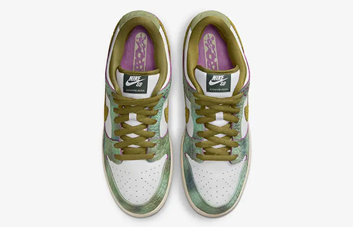 Alexis Sablone x Nike SB Dunk Low Oil Green HJ3386 300 up