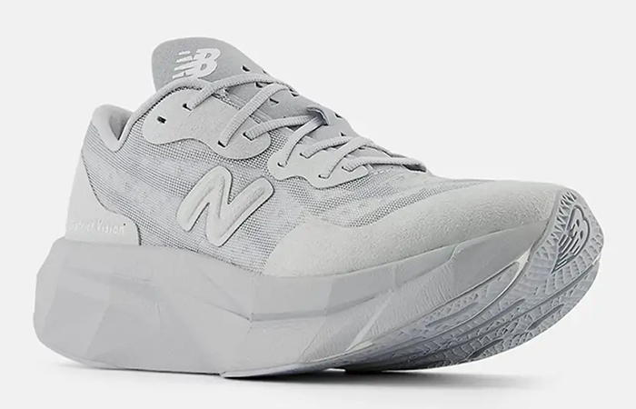 District Vision x New Balance FuelCell Supercomp Elite V4 Grey WRCELVD4 front corner