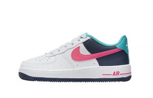 Nike Air Force 1 Low GS White Blue Pink HF4793 100 featured image