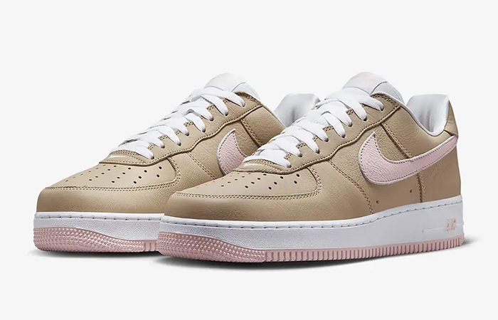 Nike Air Force 1 Low Linen 845053 201 front corner