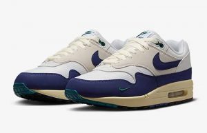 Nike Air Max 1 Athletic Department Deep Royal Blue FQ8048 133 front corner