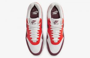Nike Air Max 1 Burgundy Crush Picante Red FN6952 102 up
