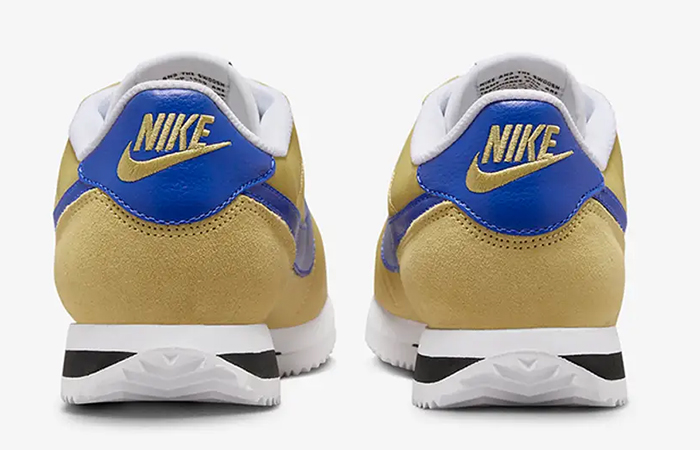 Nike Cortez Gold Royal Blue DZ2795 701 back