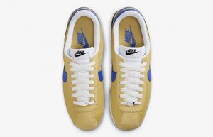 Nike Cortez Gold Royal Blue DZ2795 701 up
