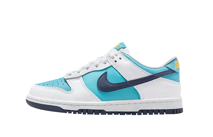 Nike Dunk Low GS Dusty Cactus Thunder Blue HF4794 345 featured image