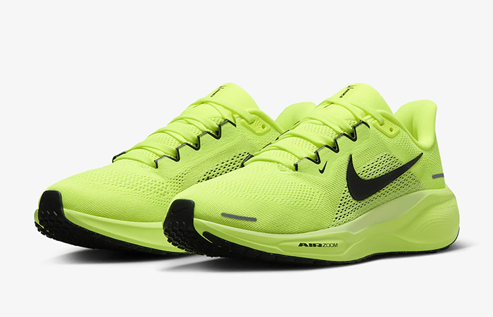 Nike Pegasus 41 Barely Volt Black FD2723 701 front corner