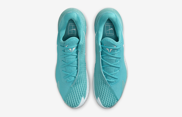 NikeCourt Zoom Vapor Cage 4 Rafa Glacier Blue DD1579 302 up