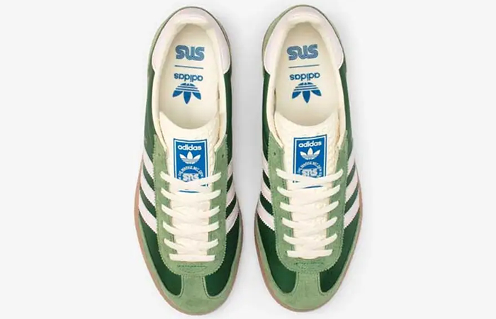 SNS x adidas GT II Handball White Green IE6228 up