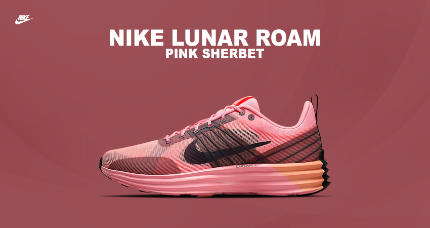 The Nike Lunar Roam Goes Full Cotton Candy In The "Pink Sherbet" Tone