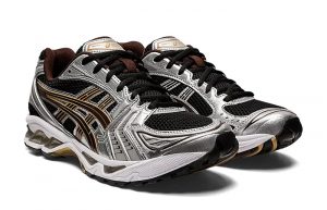 ASICS Gel Kayano 14 Black Coffee 1201A019 004 front corner