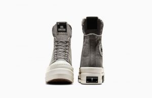 DRKSHDW x Converse DRKSTAR Chuck 70 Hi Concrete A06755C back