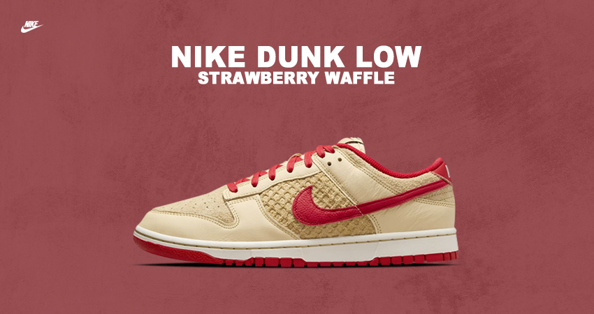 Nike Whips Up A Sweet Strawberry Waffle Dunk Low featured image