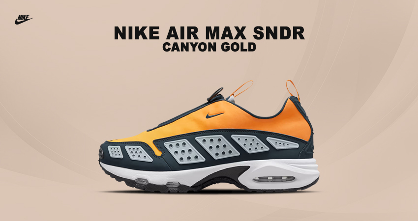 Nikes Air Max Sunder Shines In Its New Canyon Gold Attire featured image