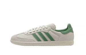 Pharrell x adidas Humanrace Samba Preloved Green Alumina ID9064 featured image